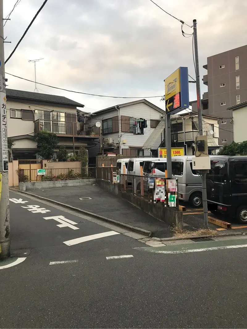 板橋区上板橋１丁目　月極駐車場